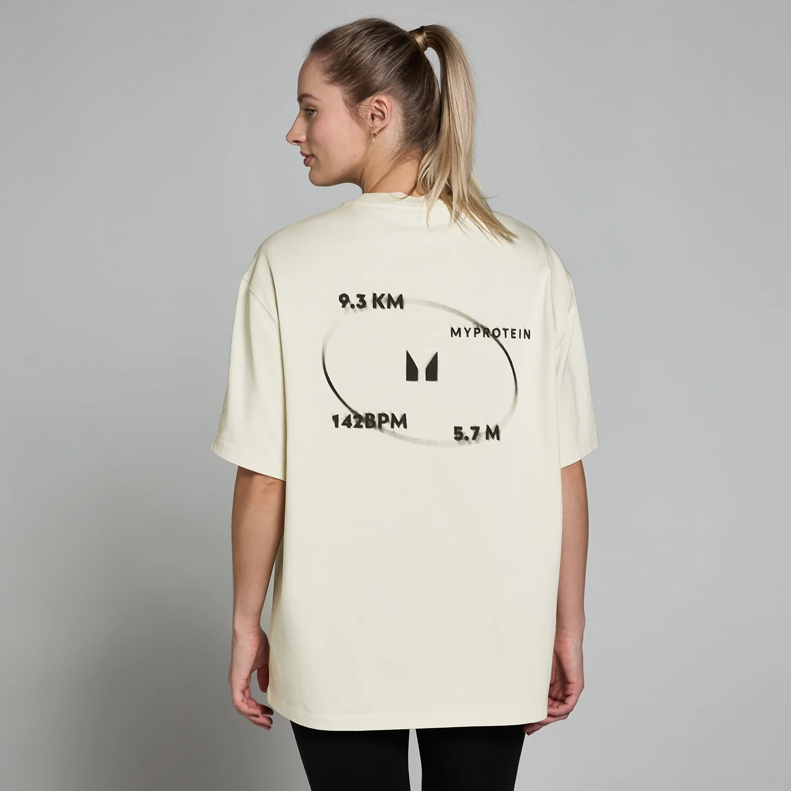 MP sieviešu t-krekls “Tracking Graphic” – Dabīgs - S-M attēls 1