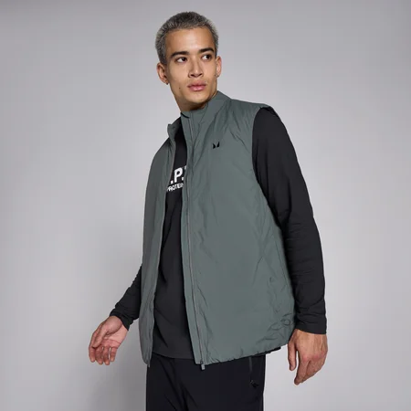 MP vīriešu polsterēta veste “Lifestyle” — Sūnu pelēka