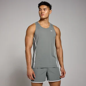 MP vīriešu sporta krekls ar pazeminātu rokas izgriezumu “Tempo Binding” — Pelēks - Size XS