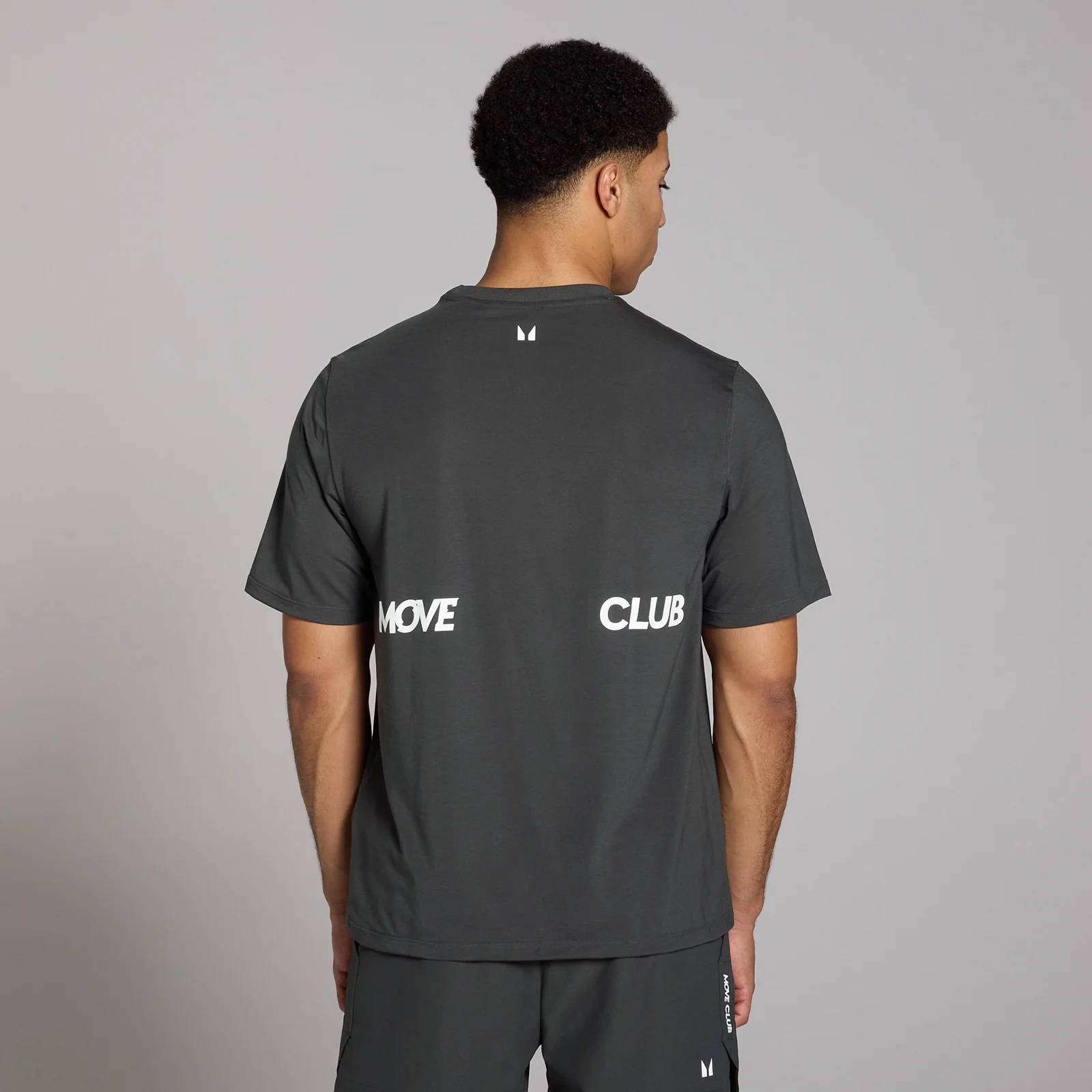 MP vīriešu lielizmēra T-krekls ar apdruku “Tempo” — Melns - S attēls 1