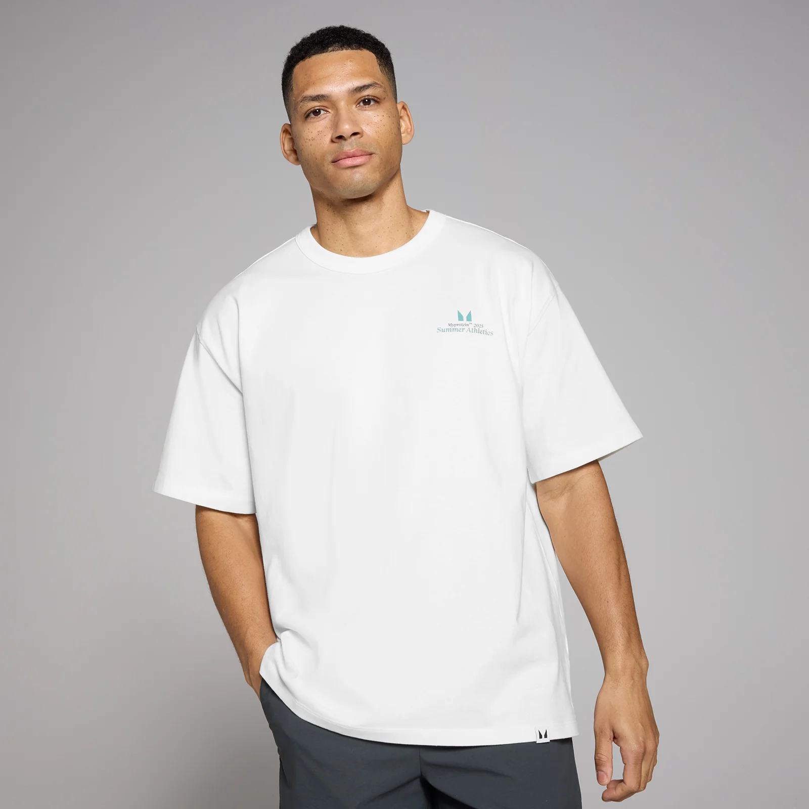 MP t-krekls ar apdruku “Lifestyle” – Retro balts - XXS-XS attēls 1