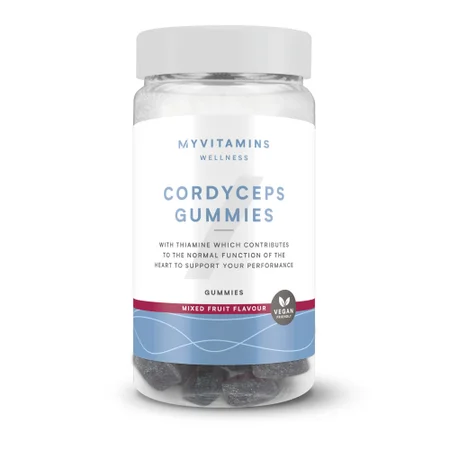 Sēņu košļājamās pastilas - 60gummies - Cordyceps (Perform) - Mixed Fruit