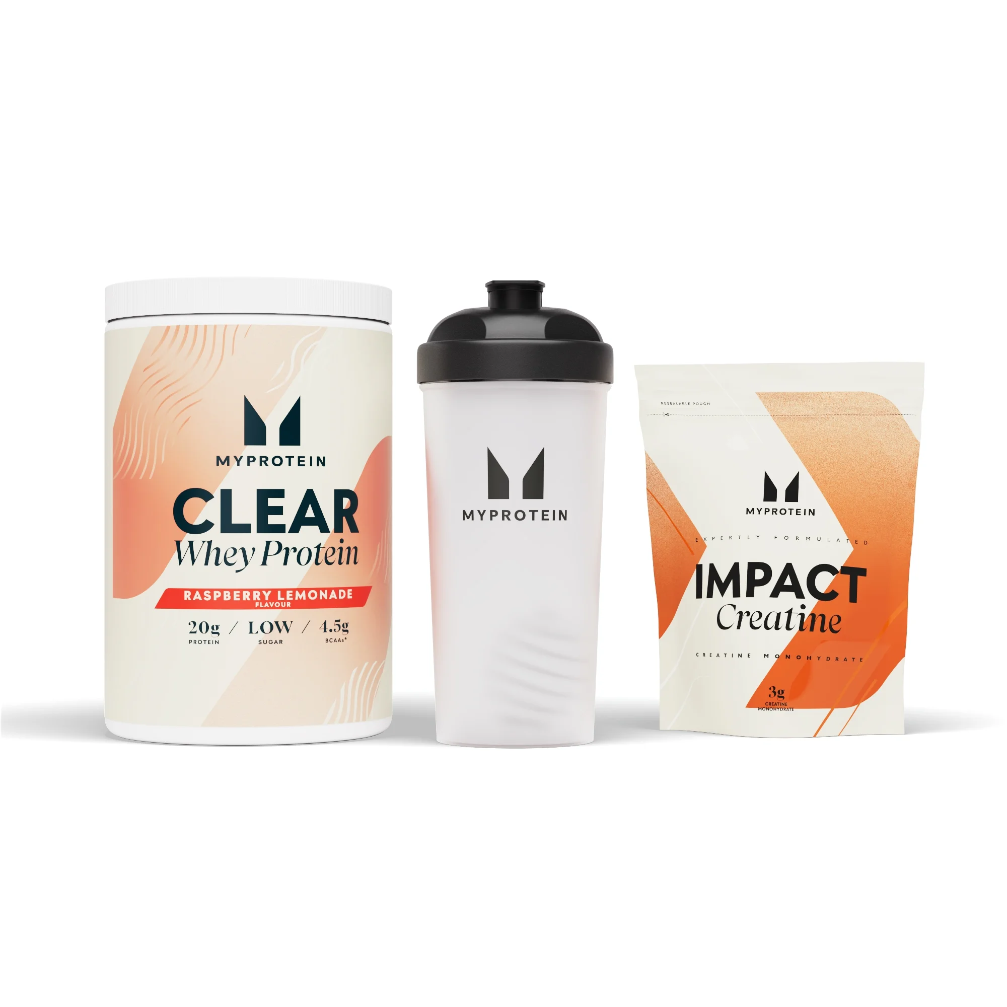 Clear veiktspējas komplekts - Aveņu limonāde - Unflavoured attēls 1