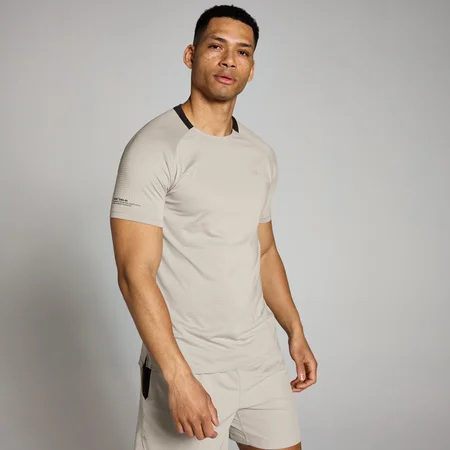 MP vīriešu režģveida sporta krekls “Tempo” – Pelēks