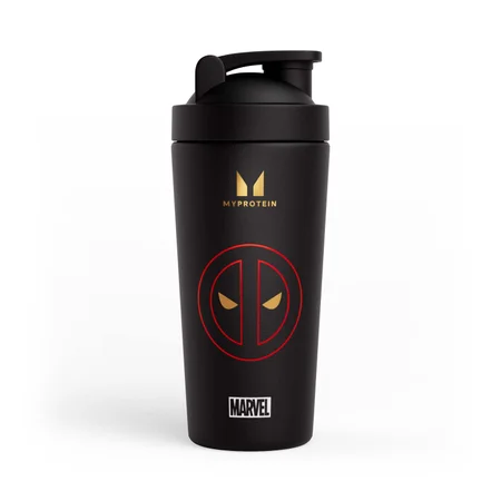 Myprotein pārstrādāta metāla šeikeris “Dedpūls” — Melns