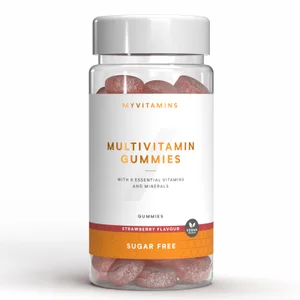 Multivitamīnu košļājamās pastilas bez pievienota cukura - Flavour Sugar Free Strawberry