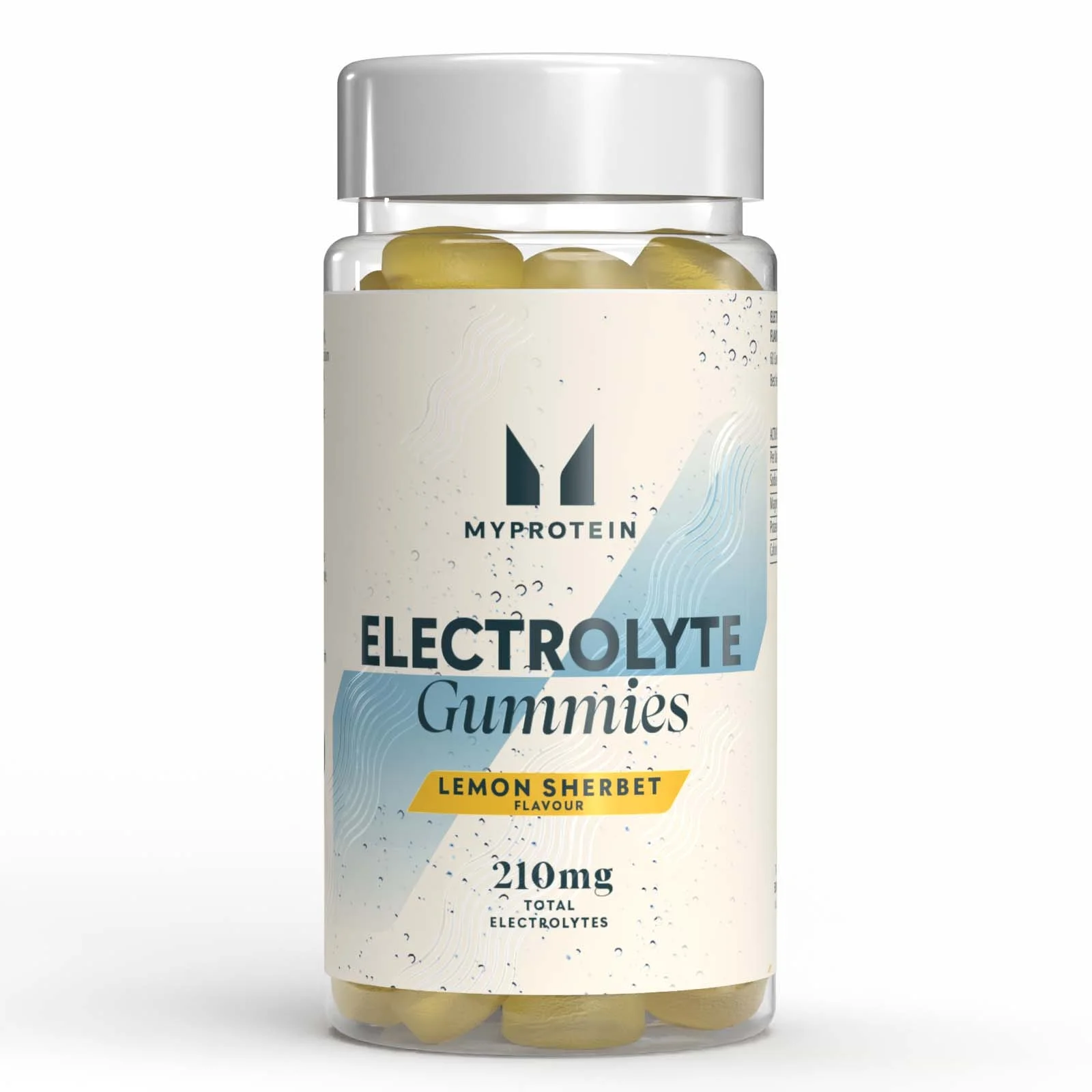 Elektrolītu košļājamās pastilas - 15Porcijas - Citronu šerbets attēls 1