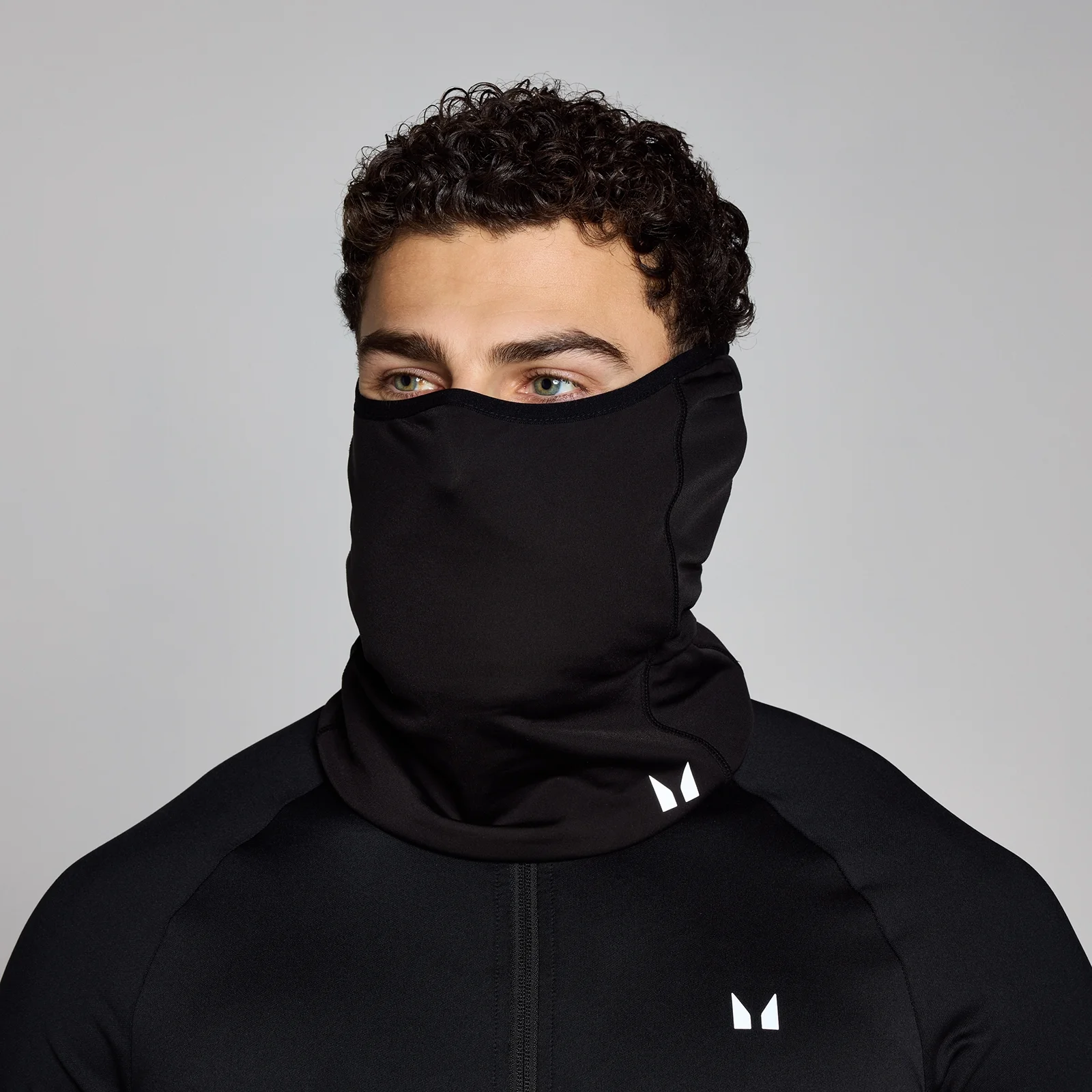 MP Running Snood - Black attēls 1