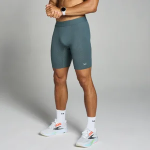 MP vīriešu kontrastējošie, rievotie pamatšorti “Velocity” – Tumši pelēks - Size XS