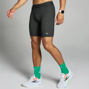 MP vīriešu kontrastējošie, rievotie pamatšorti “Velocity” – Melni - Size XS