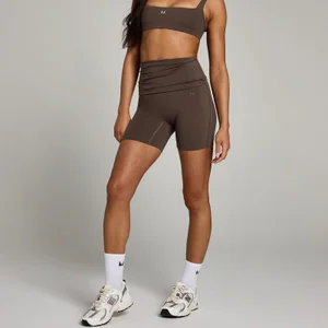 MP sieviešu šorti ar pārlokāmu jostasvietu “Studio” — Šokolādes krāsas - Size XL