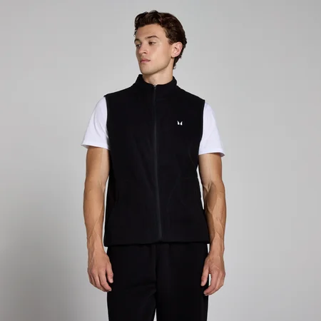 MP vīriešu flīsa veste – Melna