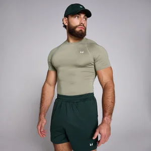 MP vīriešu sporta krekls ar īsām piedurknēm “Baselayer” — Tumšā salvijas krāsā - Size L