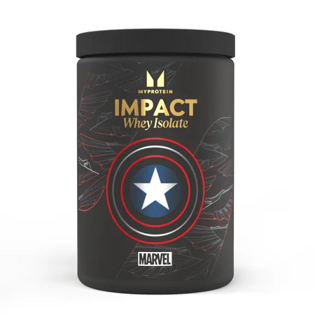 Impact sūkalu izolāts – Kapteinis Amerika — vaniļas un aveņu garša