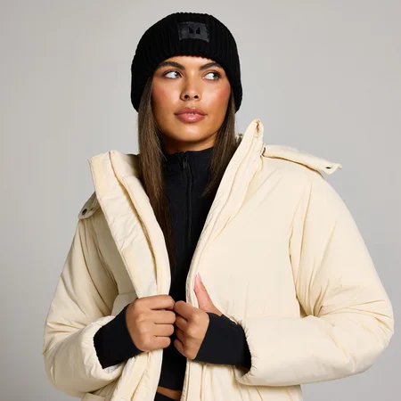 MP adīta cepure — Melna