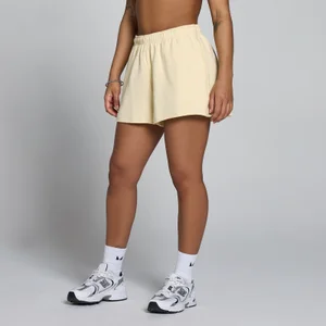 MP sieviešu viegli loopback sporta šorti - sviesta - Size XS