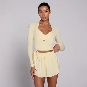 Sieviešu Tempo iesaiņojamais tops MP - Sviesta - Size XL