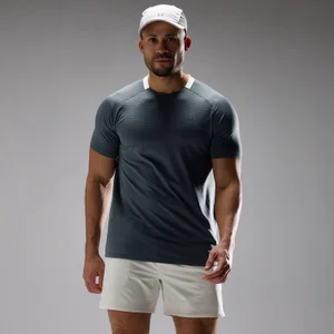 MP vīriešu Training Ultra režģains t-krekls - Enkura pelēks - Size XS