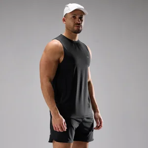 Vīriešu Training Ultra Mesh bezpiedurkņu krekls MP - Melns - Size XS