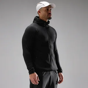 MP vīriešu treniņu Ultra režģainā jaka ar kapuci - melna - Size XS