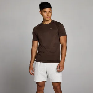 MP vīriešu Tempo Pillar Graphic bezvīļu t-krekls - kakao - Size XS