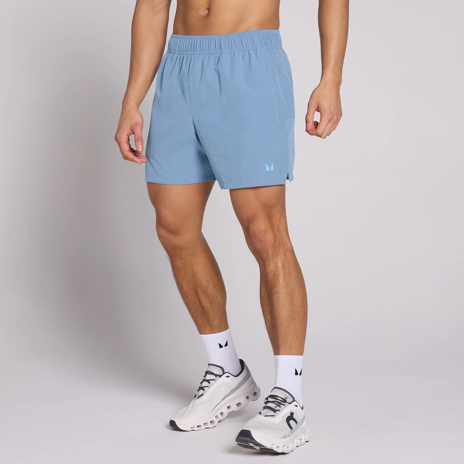 MP Men's Active Training 5" Pocket Short - Fog Blue - L attēls 1