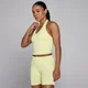 Sieviešu Tempo bez šuvēm halter tops MP - citronkrāsas
