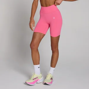 Sieviešu Tempo Hybrid bez šuvēm šorti MP - spilgti rozā - Size XXL