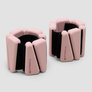 Myprotein silikona potīšu/plaukstas svari somā (1 mārciņas) - bēšs - Colour Blush