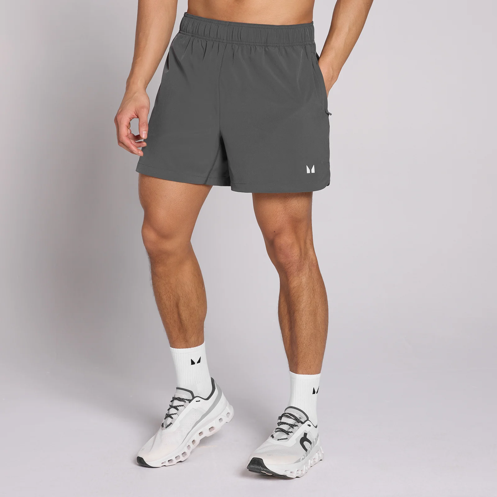 MP Men's 5" Woven Training Short - Dark Grey - L attēls 1