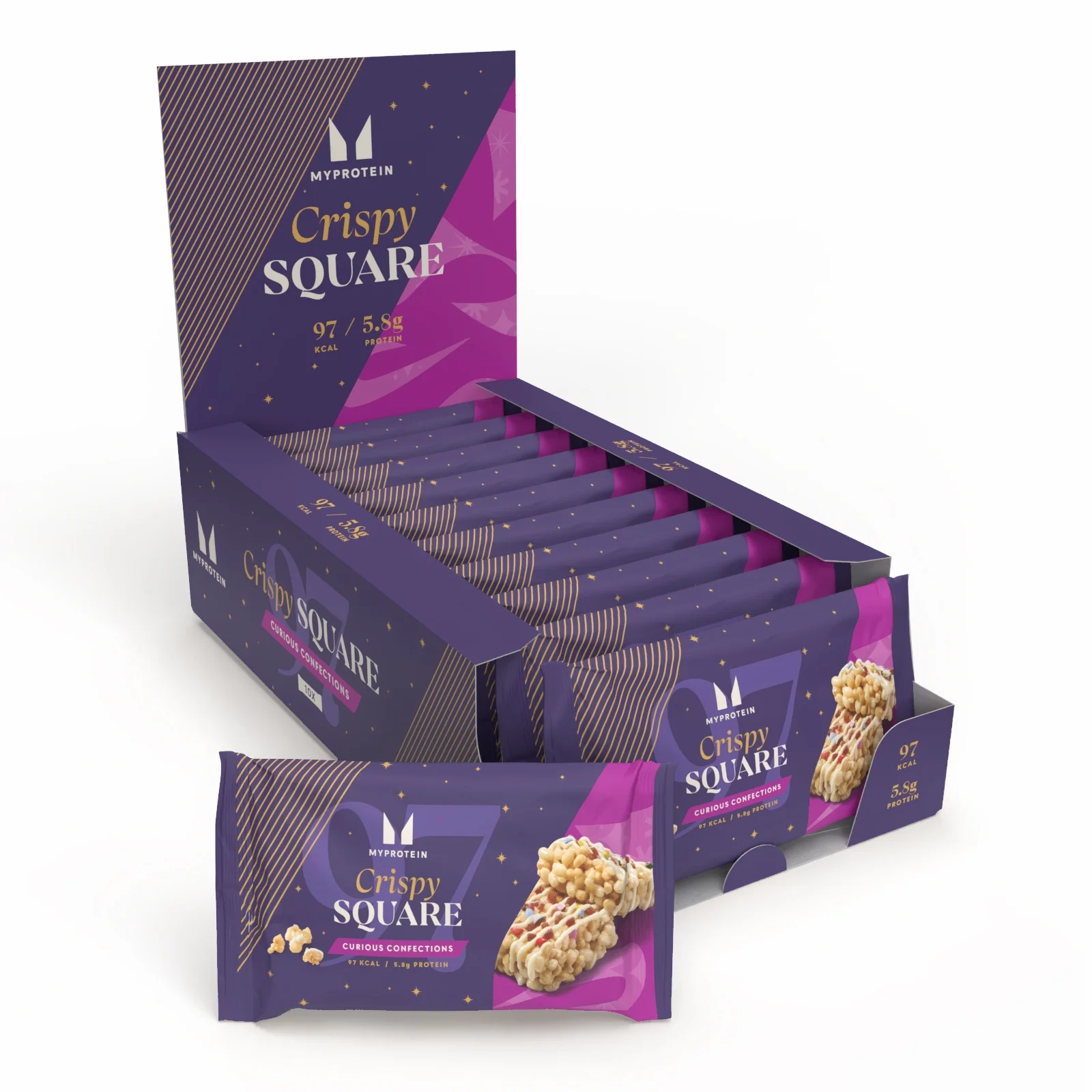 Crispy Square - 10Tāfelītes - Curious Confections attēls 1