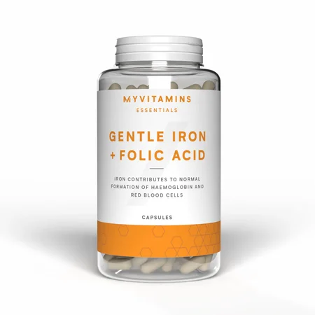 Gentle Iron Bisglycinate + Folijskābe
