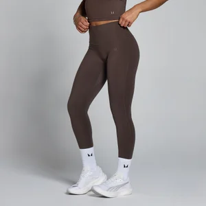 Sieviešu Tempo augstā vidukļa legingi MP - kakao - Size L