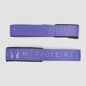 Myprotein silikona saķeres celšanas siksnas ar somu - Power Indigo - Colour Power Indigo