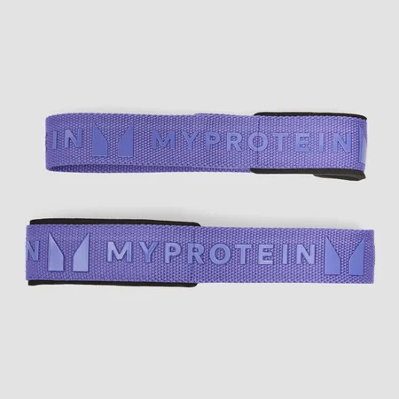 Myprotein silikona saķeres celšanas siksnas ar somu - Power Indigo