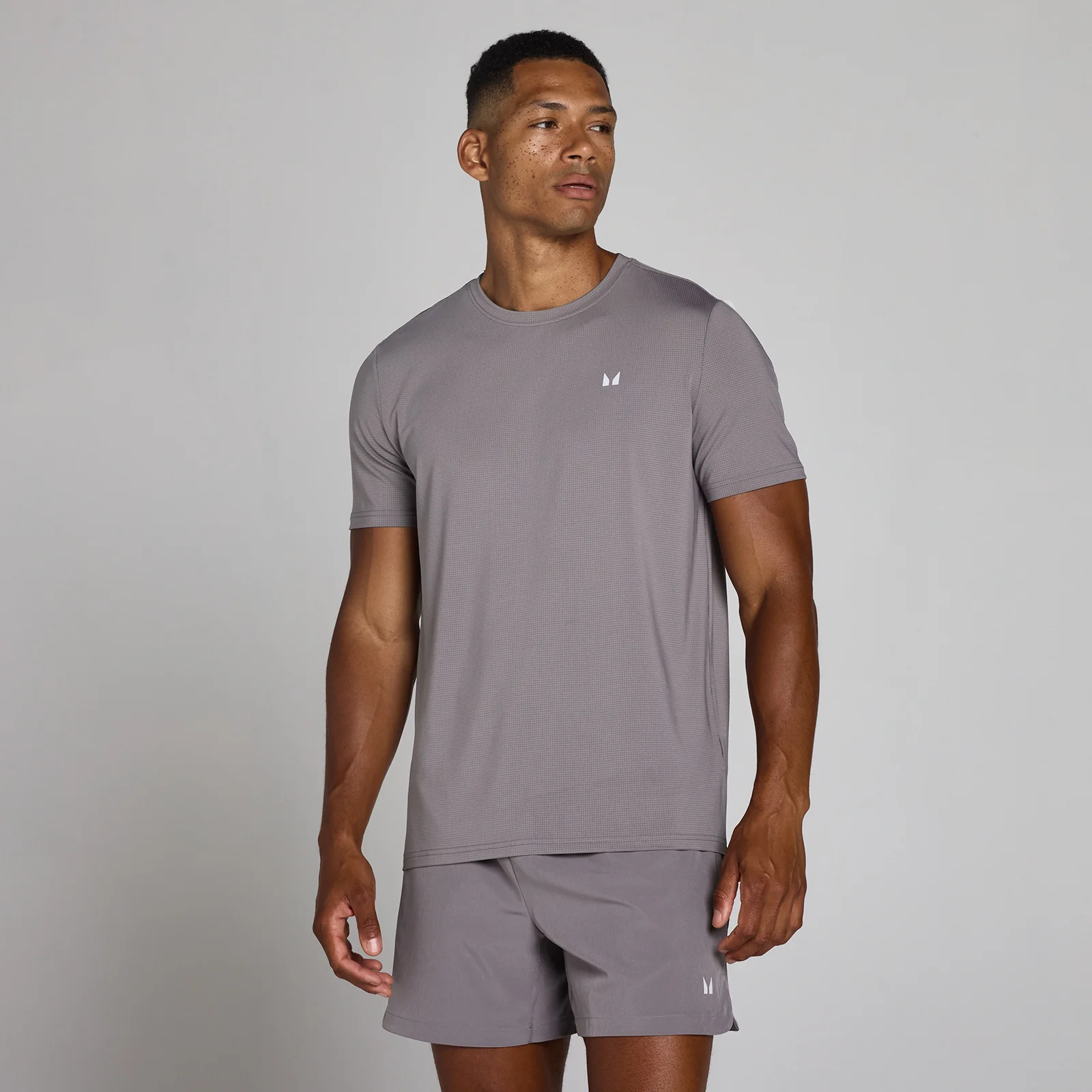 MP Men's Training Grid T-Shirt - Graphite - M attēls 1