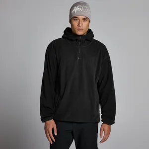 MP vīriešu flīsa jaka ar 1/4 rāvējslēdzēju - melna - Size M