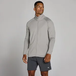 MP vīriešu treniņu Ultra režģveida jaka ar rāvējslēdzēju - pelēks - Size XS