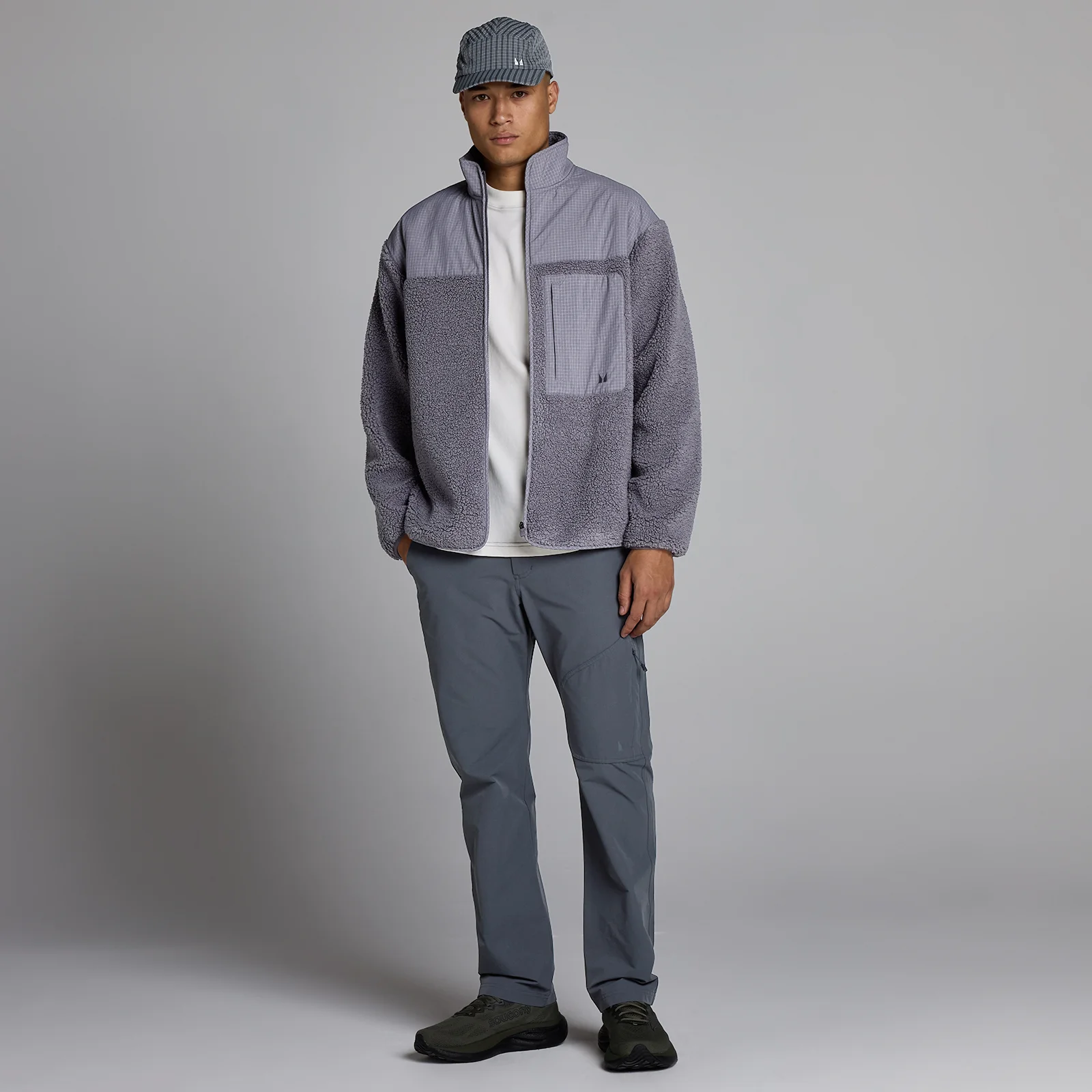 MP vīriešu Borg flīss - Dark Heather - XS attēls 3