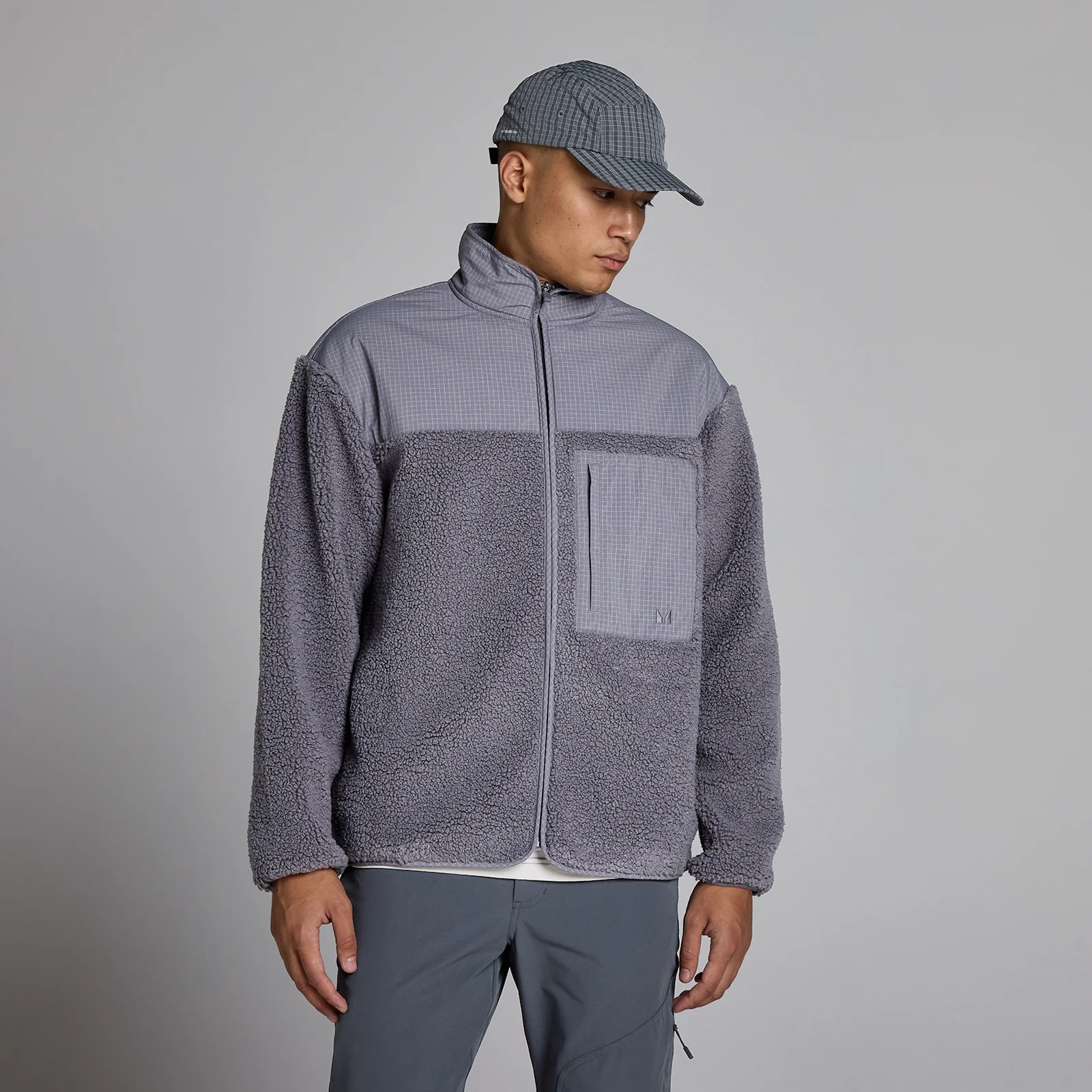 MP vīriešu Borg flīss - Dark Heather - XS attēls 1