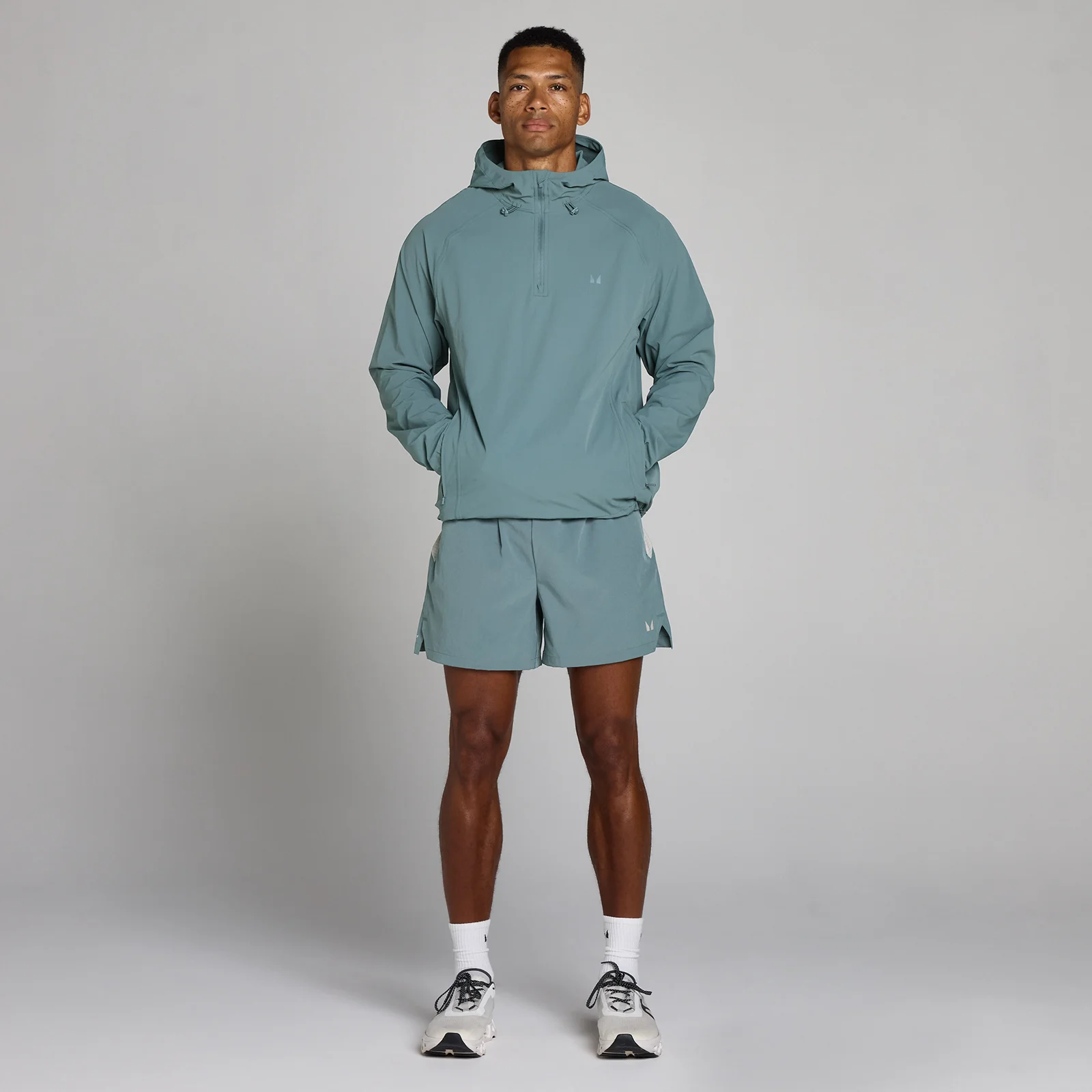 MP vīriešu treniņu jaka Ultra Woven ar 1/4 rāvējslēdzēju - Future Blue - XS attēls 3