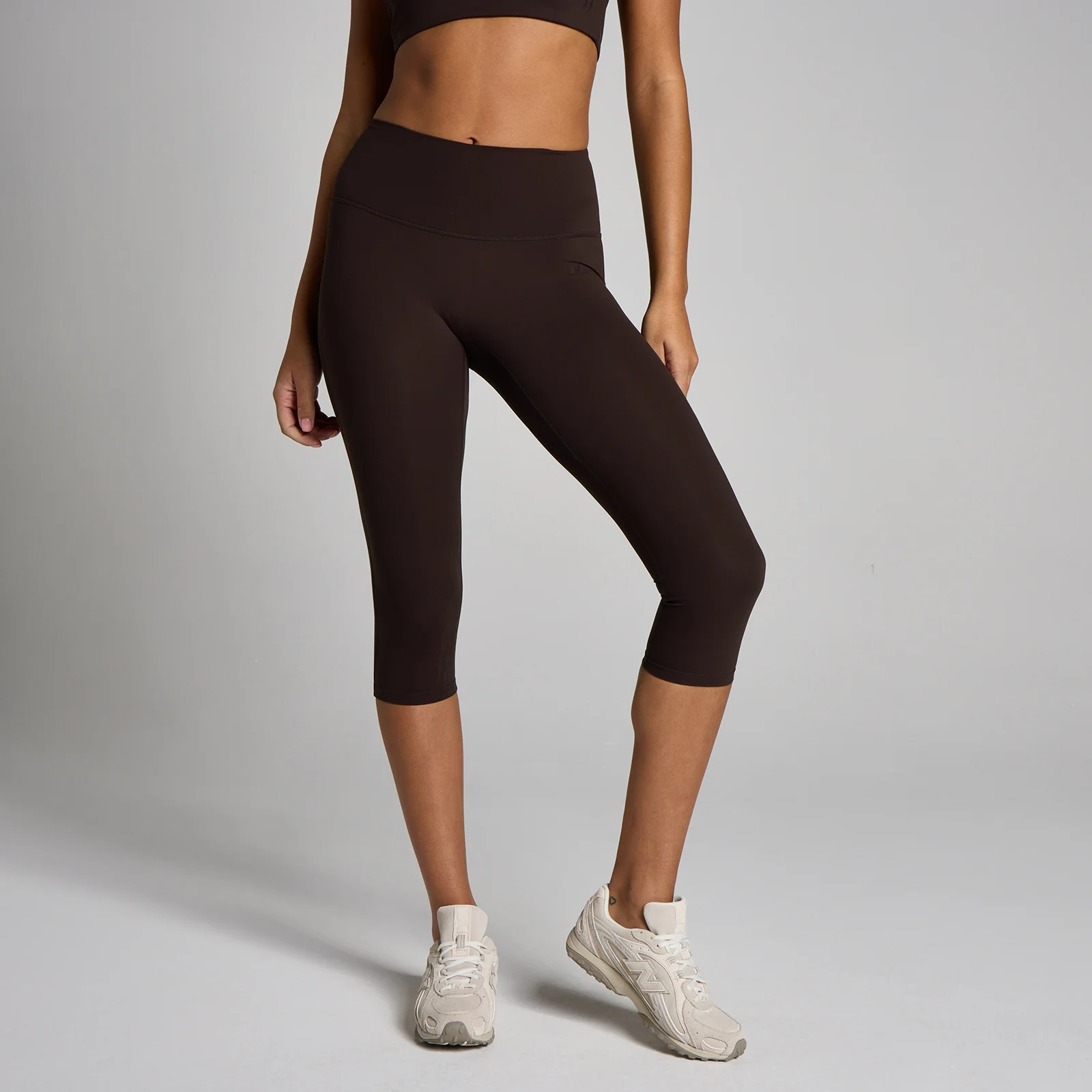MP Sieviešu Tempo Capri Leggings - Kakao - S attēls 1