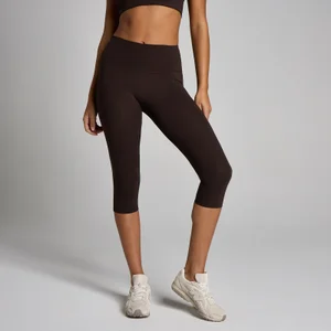 MP Sieviešu Tempo Capri Leggings - Kakao - Size S