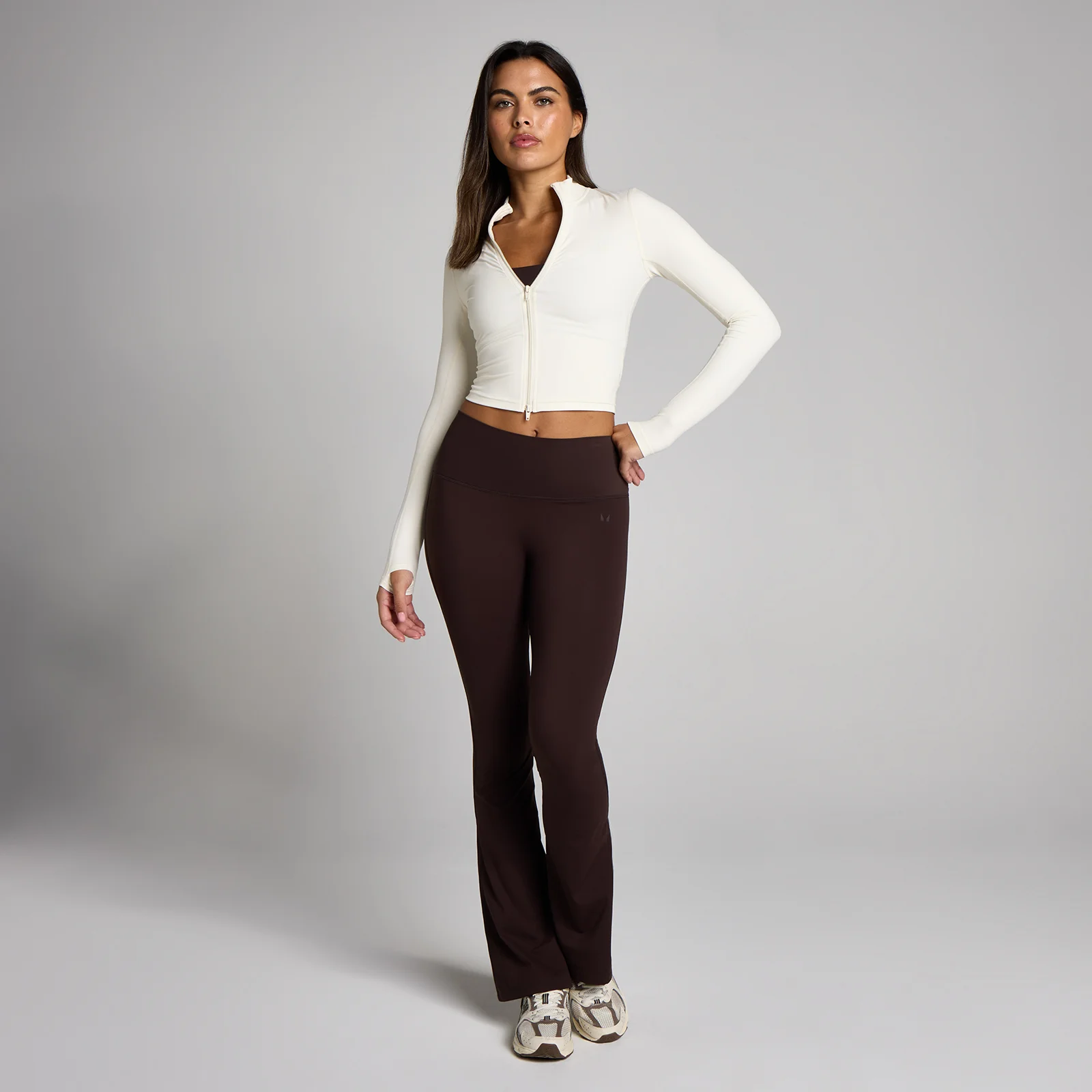 MP Sieviešu Tempo Cropped Jaka - Vaniļa - L attēls 3