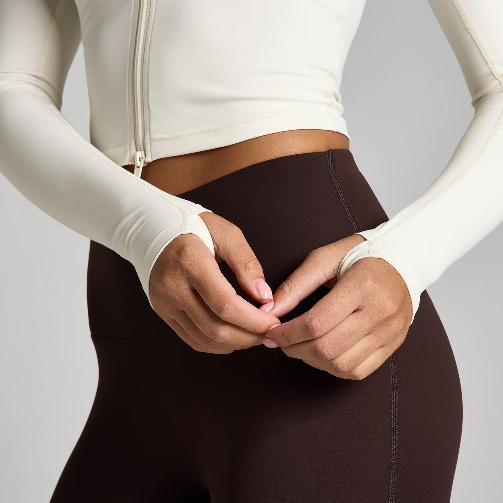 MP Sieviešu Tempo Cropped Jaka - Vaniļa - L attēls 4