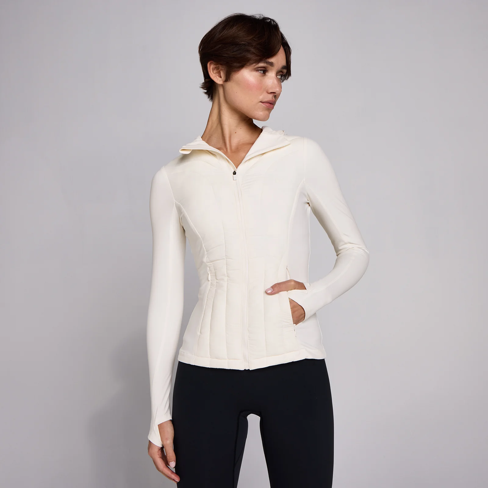 MP Women's SculptForm hibrīdjaka - pērļu - XS attēls 2
