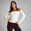 MP Sieviešu Tempo Off The Shoulder LS Tops - Vaniļa