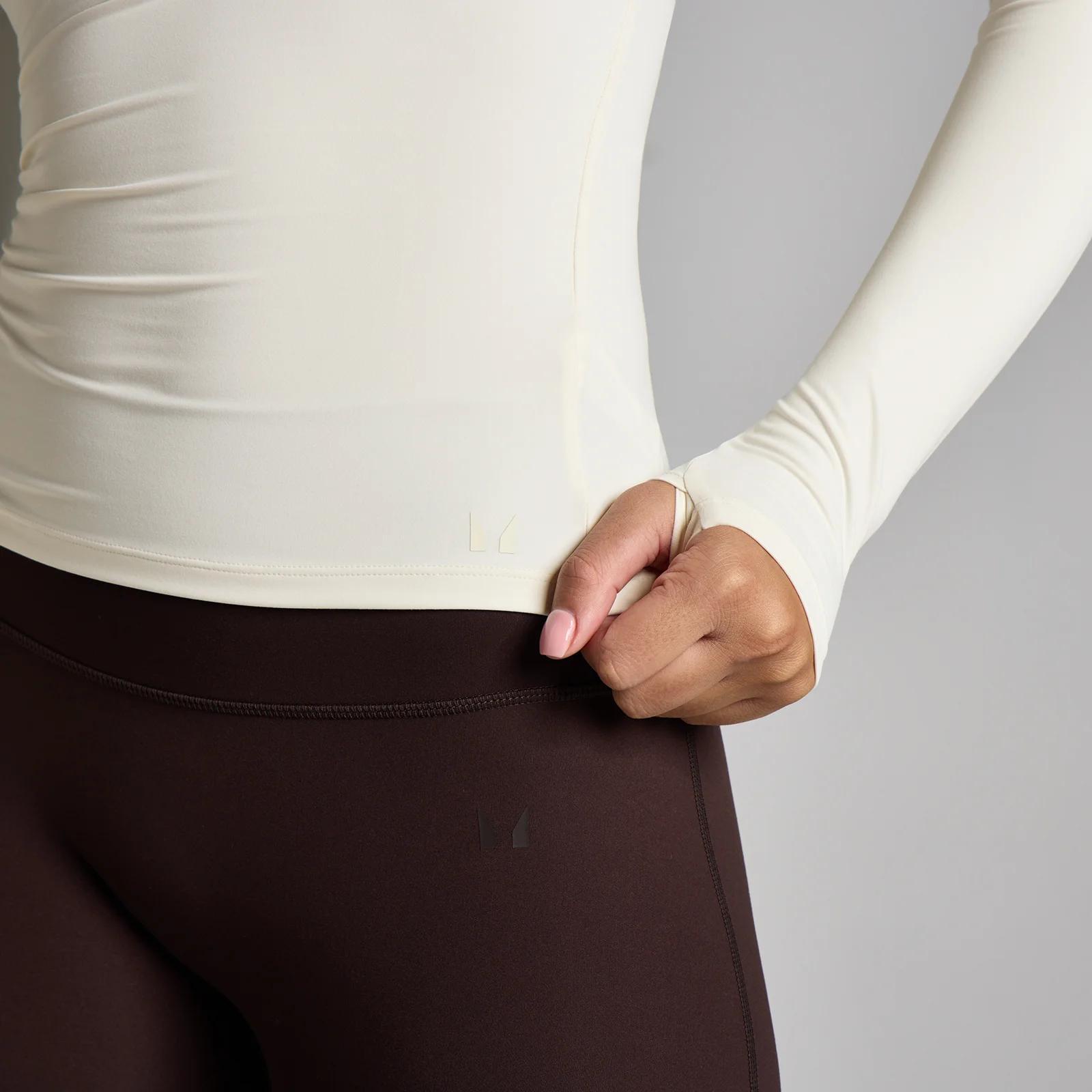 MP Sieviešu Tempo Off The Shoulder LS Tops - Vaniļa - XS attēls 4