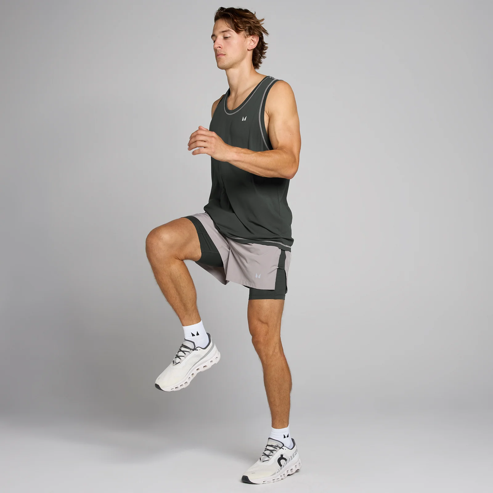 Vīriešu Velocity Ultra Seamless uzvalks MP - mazgātā melna - XS attēls 3