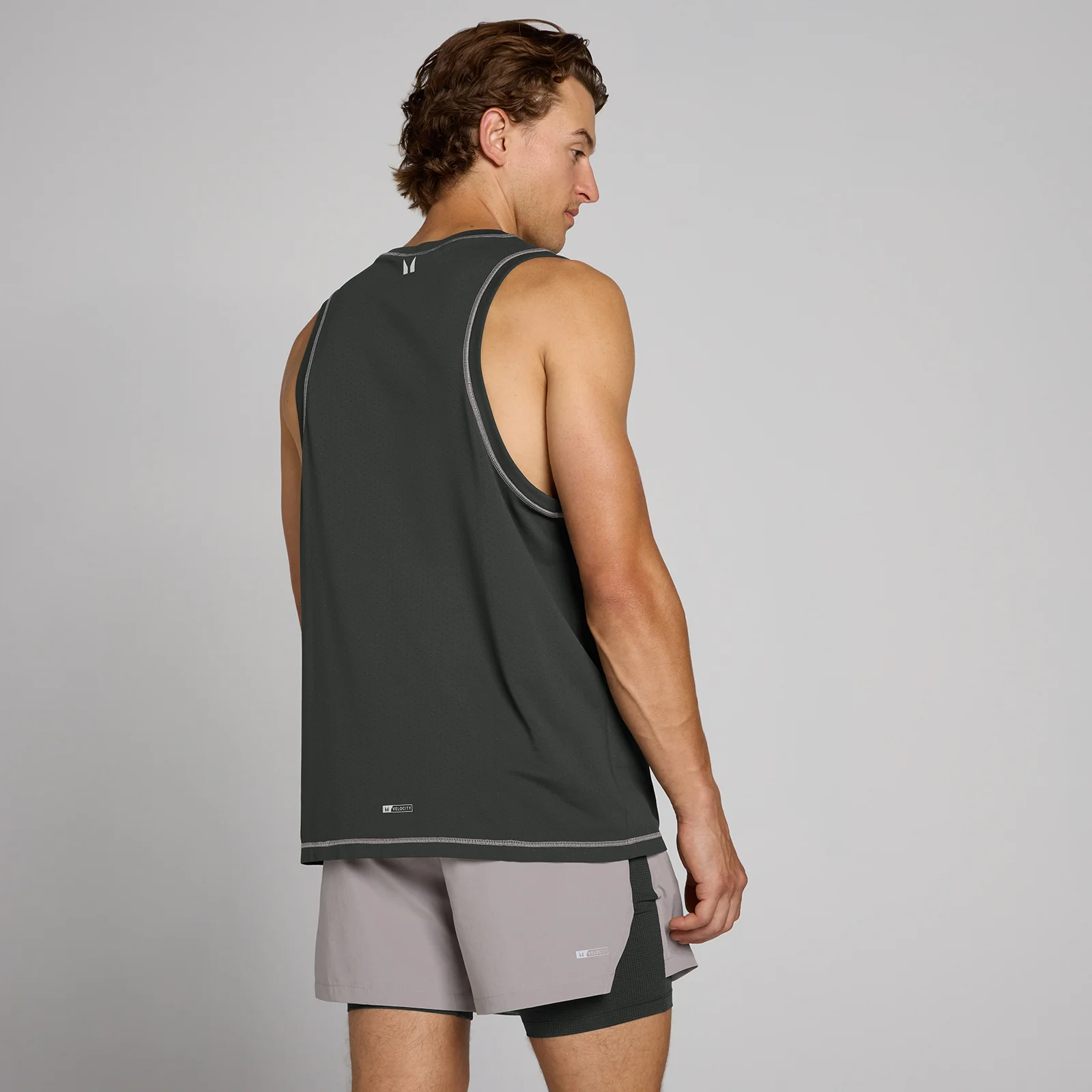 Vīriešu Velocity Ultra Seamless uzvalks MP - mazgātā melna - XS attēls 2